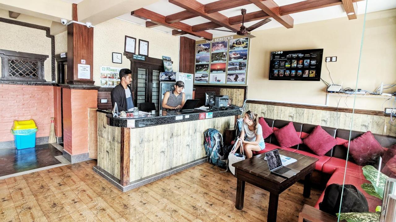 Hotel Forest Lake Backpackers' Hostel Pokhara Exterior photo